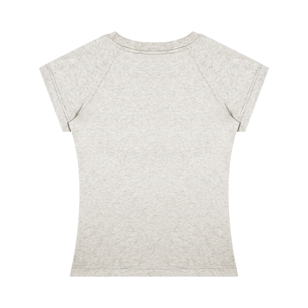 WHAT HAPPENS IF I KEEP BLEACHING MY HAIR FOR THE NEXT 50 YEARS Green - Women’s Slim Raglan T-Shirt