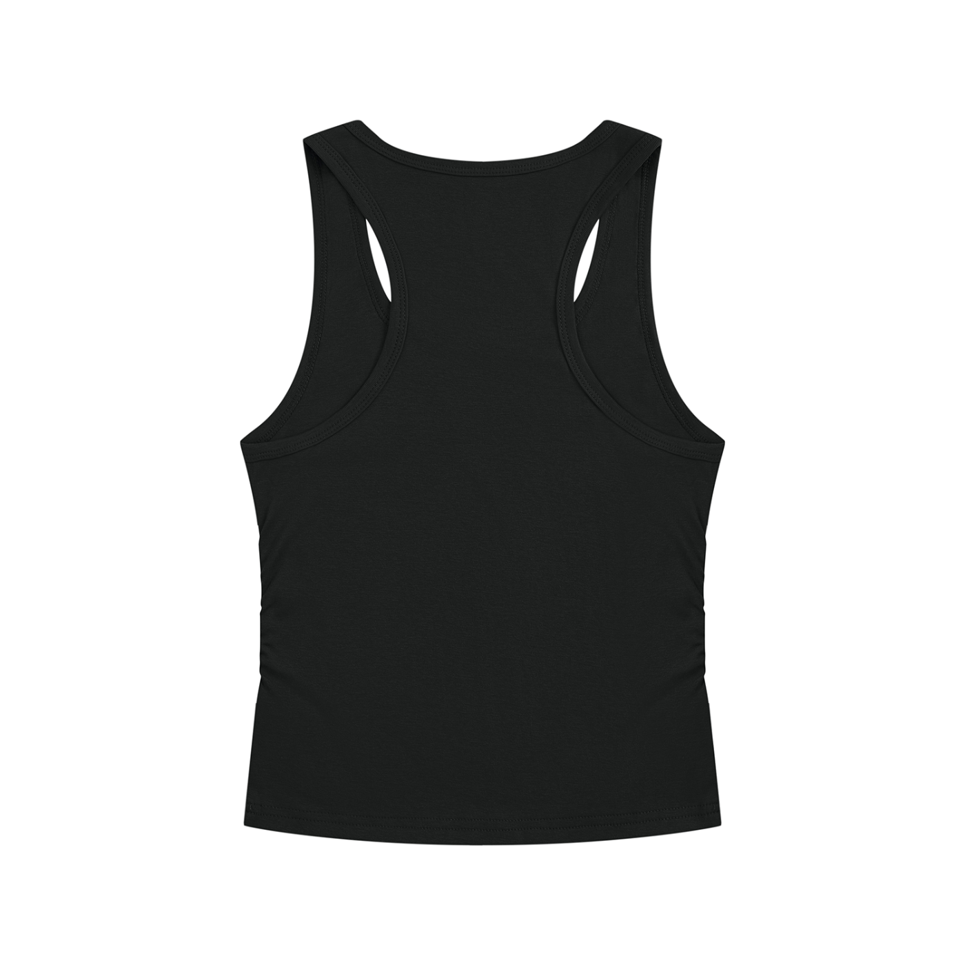 CAN  SOMEONE OFFER ME ONE OF THOSE LONG AND SKINNY CIGARETTES Light Blue - Women’s Ruched Tank Top