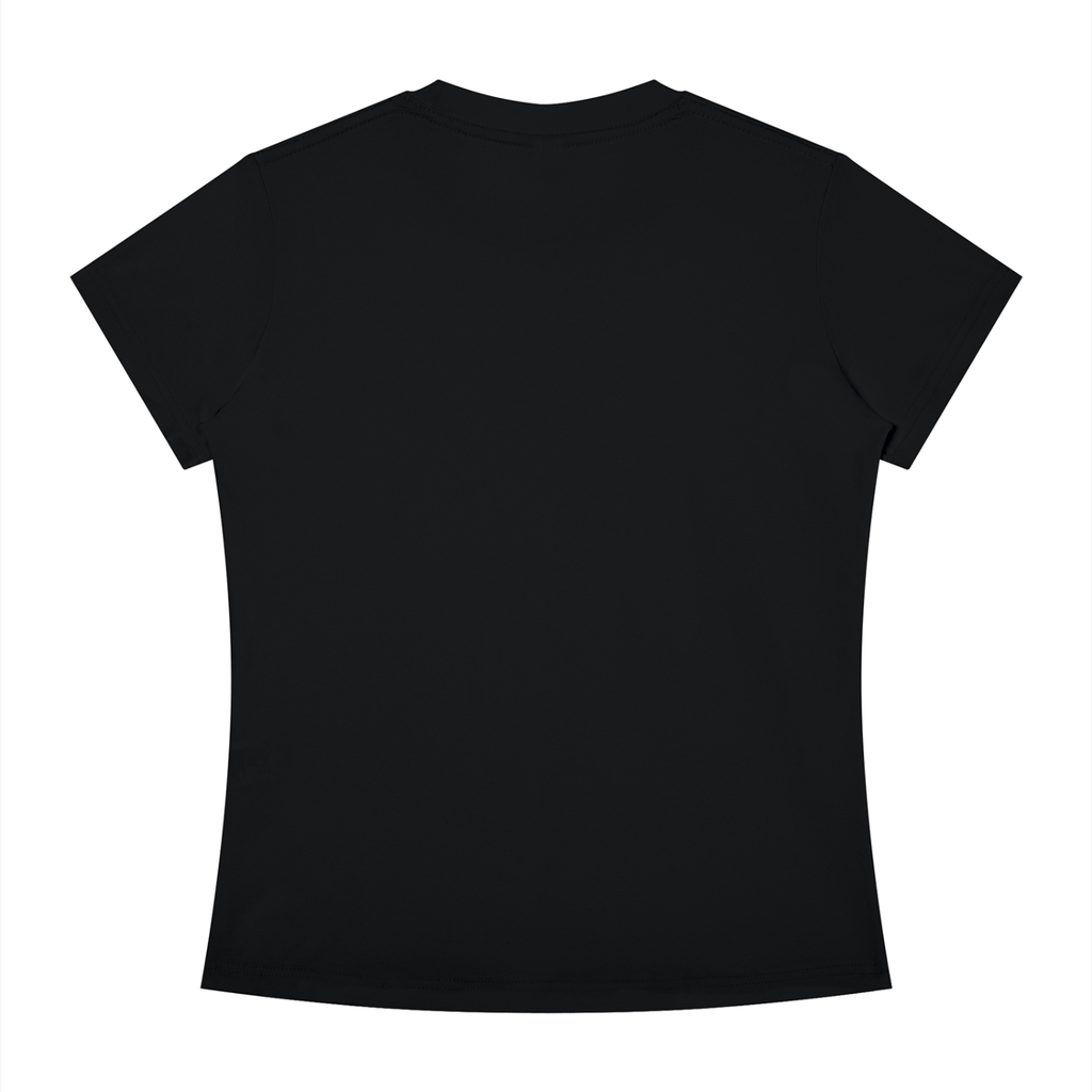 AN OYSTER OR AN ORGASM Orange - Women's Slim Fit Crewneck T-Shirt