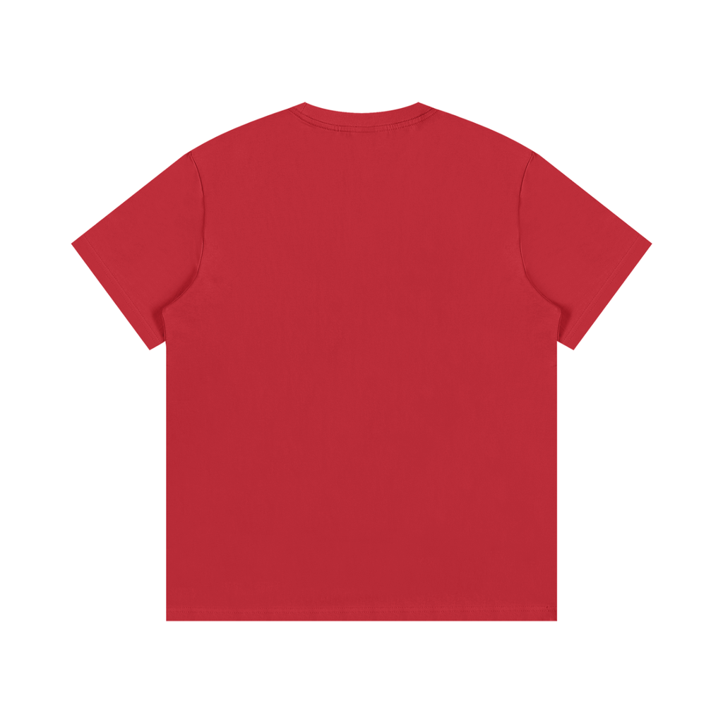 Unisex - THE GUY INFRONT OF ME JUST ORDERED A DECAF SOY HALF MILK LATTE LITTLE BIT OF HONEY AND ASKED IT TO BE NOT TOO HOT - Blue Essential Cotton T-Shirt