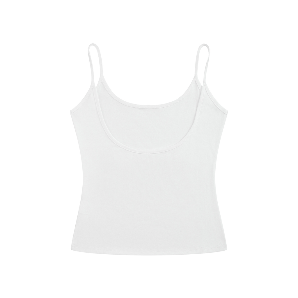 CAN  SOMEONE OFFER ME ONE OF THOSE LONG AND SKINNY CIGARETTES Light Blue - Women’s Slim Fit Open-Back Tank Top